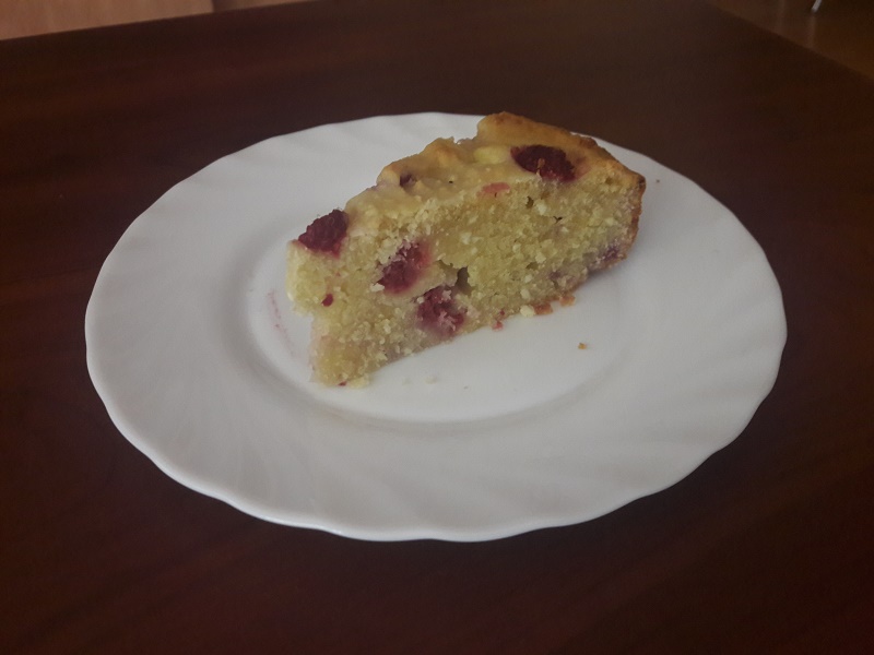 Málnás-túrós torta